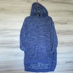 EUC- Woman Within Hooded Fleece Pullover, L